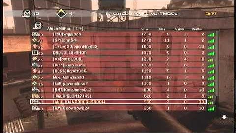 A booster in MW3 Infected