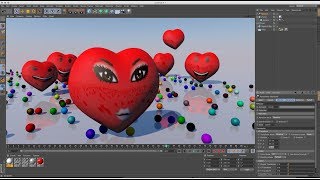 3D Heart or Balloon Making using Cinema 4D Tutorial