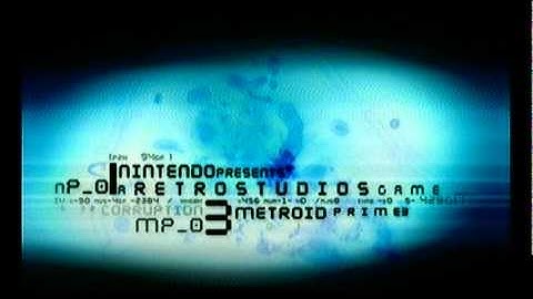 METROID PRIME 3 CORRUPTION OPENING INTROS
