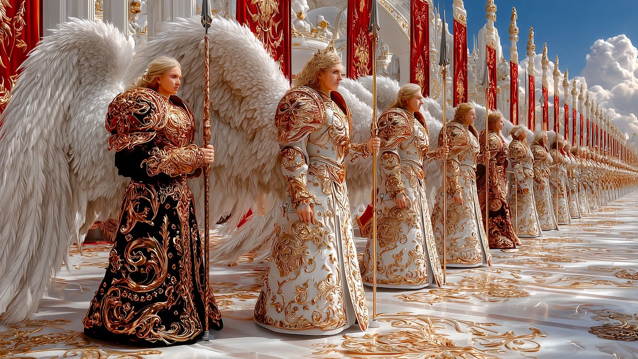 Angelic Guard The Eternal Army of Heaven | Majestic Angelic Guardians in 4K - YouTube