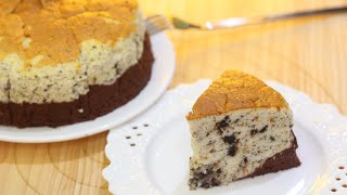 เค้กโยเกิร์ตโอรีโอ้ Oreo Yogurt Cake.