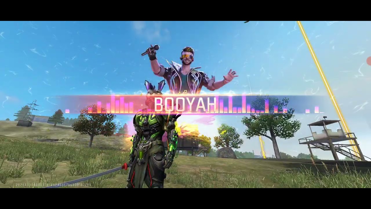 Jugando br haciendo booyah soy el nuevo rey