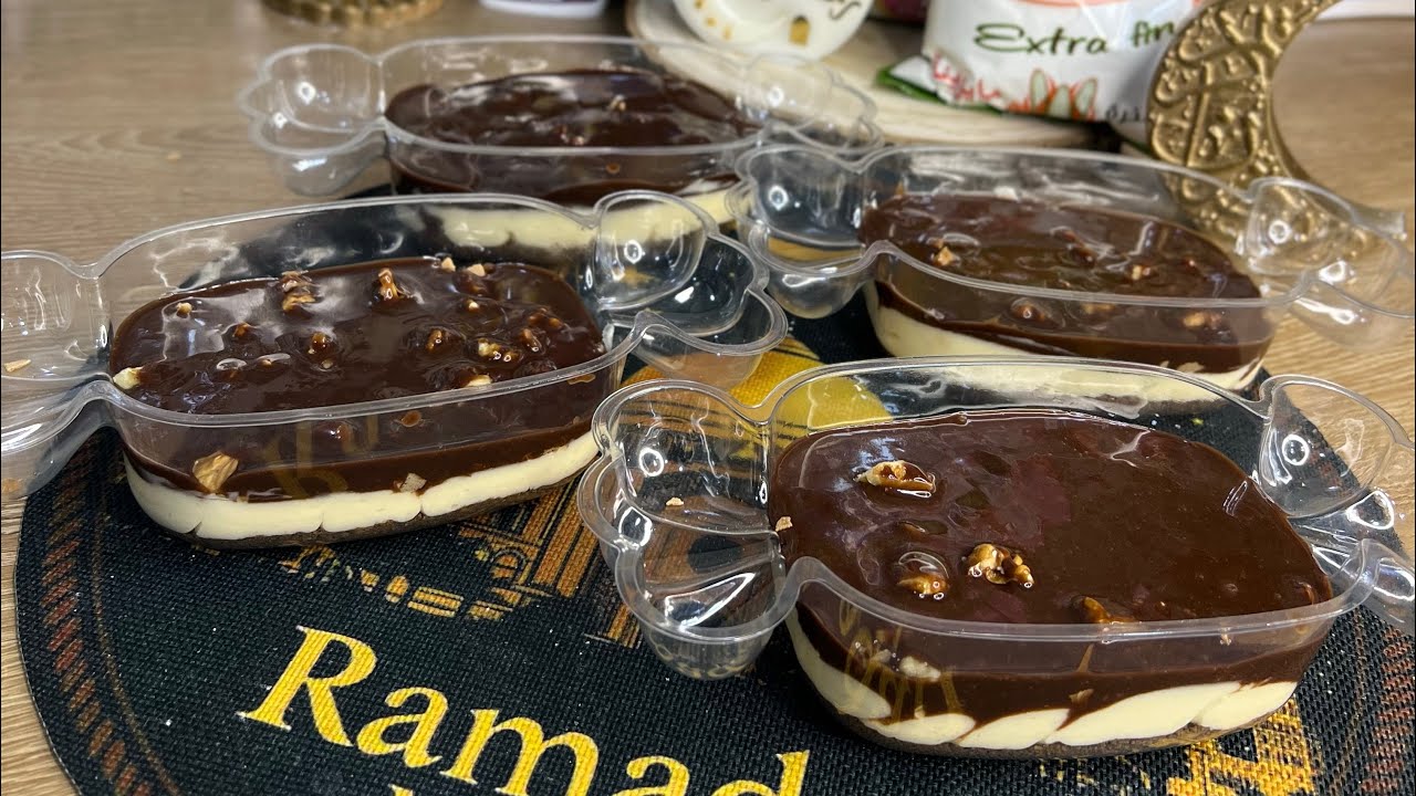 عمري ما نستغنى عليها عاد التحلية 😋خبيها في عينيك بزاف هايلة و غنية بالشوكولا و البنة قارونتي😋