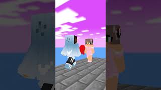 LOVE RUN CHALLENGE with Aphmau VS Noob #shorts #animation #minecraft