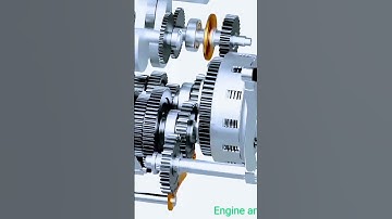 bike engine clutch mechanism system work🤩
