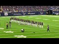 Marine Corps Silent Drill Platoon at Houston Texans Halftime 2021