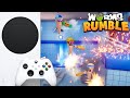 Worms Rumble Xbox Series S Геймплей 60 FPS