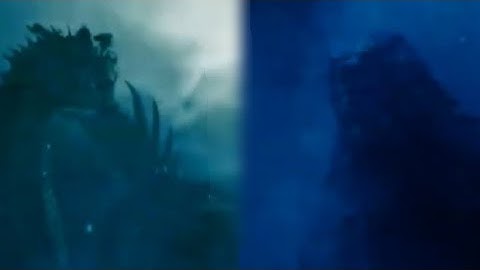 Godzilla KOTM 2019 - Godzilla Vs King Ghidorah Antarctica ( Music Scene )