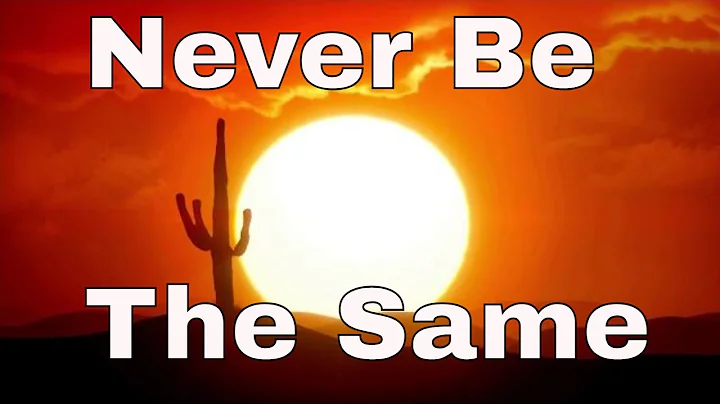 Romantic and Hopeful Song : Never Be The Same - Jo...