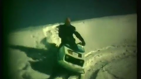 Vintage 1973 Polaris TX400, Filmed 1977 (Best Clips at the End)