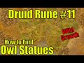 Druid rune 11 wild growth  symbol of the owl statues  world of warcraft season of discovery