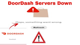 DoorDash Servers Down |DoorDash App Down | User reports indicate problems at DoorDash #doordash