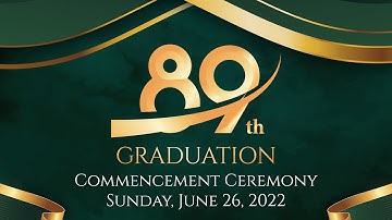USC Graduation 2022 | Commencement Ceremony | Sunday,  June 26,  2022