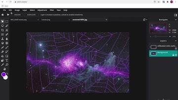 *HOW I CREATE GALAXY SPACE BACKGROUND & LEAVES PICTURE USING PIXLR E ONLINE ADVANCED PHOTO EDITOR?*