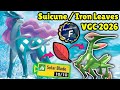 Solar Blade Iron Leaves and SUICUNE? Pokemon VGC 2026 Reg F Competitive Showdown Wifi Battles
