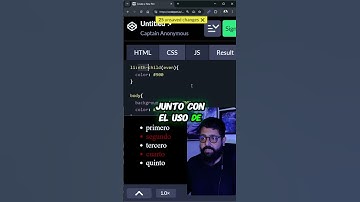 Pseudoclase nth-child en CSS - #programacionenespañol