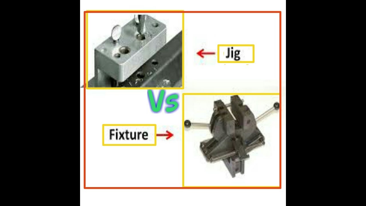 Difference between Jig and Fixture 