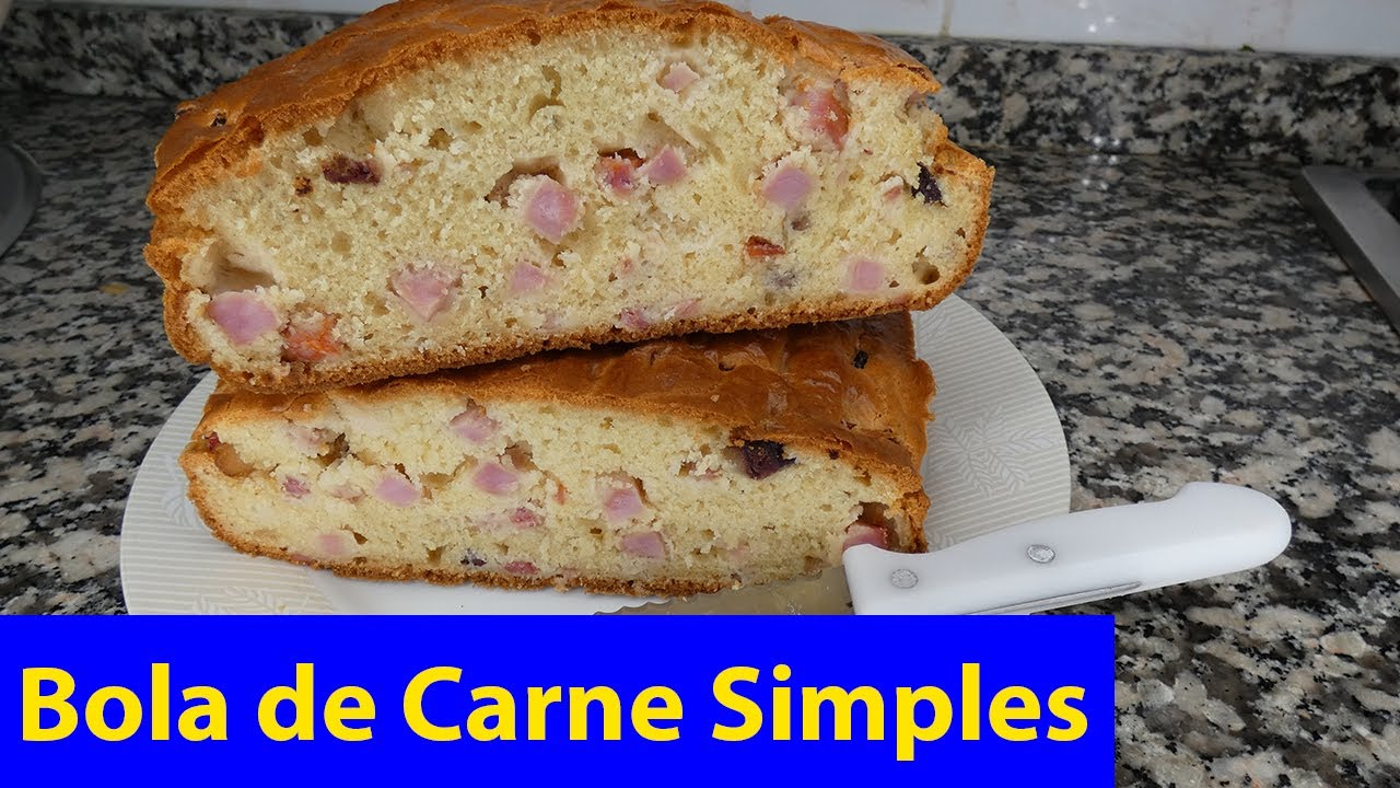 Como Faço Bola de Carne Simples