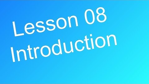 cse341 L08 Introduction