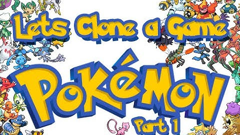 Unity Lets Clone a Game [ Pokemon ] - Part 1