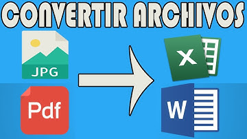 Convertir Imagen Pdf a Word o Excel editable | Convertir archivos tipo Imagen a Word para Editar |