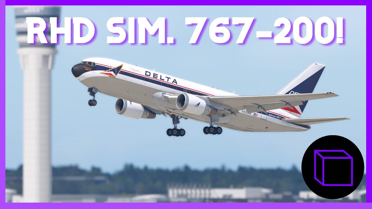 🔴MSFS LIVE | RHD SIM. 767-200 Review! | Atlanta(ATL) - Cleveland(CLE ...
