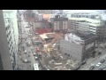 Cleveland Casino parking garage roof collapse 1 - YouTube