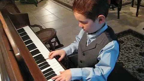Josh playing "How Great Thou Art"
