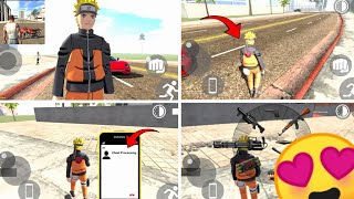New Update: NARUTO Character Cheat Code in Indian Bike Driving 3D Game