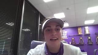"It was awesome seeing our fans, seeing the team all hyped up screaming," Ciara Briggs on her bunt