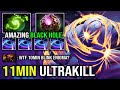 AMAZING BLACK HOLE 11Min Ultrakills Offlane Enigma Imba Rekted Everyone with OC Refresher DotA 2