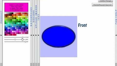 PrintOnDemandShop Designer Part 4 - How to Add a Background Color or Image to Your Product