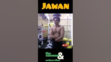 Shahrukh Khan body transformation || #shorts #jawan #srk #jawanmovie #transformation #viral