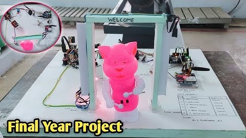 MY Final Year Project | IOT Laser Security System | ESP32-cam | Mr.Adhi tech...
