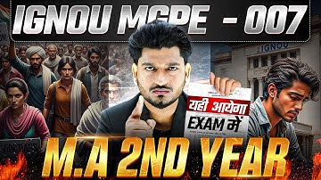 IGNOU MGPE - 007 Non-Violence Movements after Gandhi | Important Questions With Answer| M.A 2nd Year