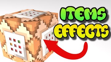 Minecraft Command Block Creations (Item Effects) Tutorial - Xbox/PE