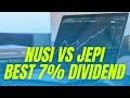 NUSI vs JEPI - Which is the best 7% Dividend Income ETF?