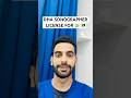 DHA Sonographer license for Pakistani and Indian students and restrictions #dha #doh #sonographer