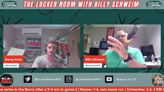Phillies vs Yankees weekend review plus Eagles talk in The Locker Room 7-27-25