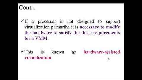 GCC UNIT-III 3.3 IMPLEMENTATION LEVELS OF VIRTUALIZATION PART-II