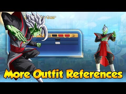 More Character Outfit References from Dragon ball Series