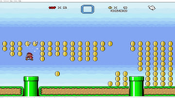 Super Mario Bros  X   Level Editor   Version 1 3 0 1  www SuperMarioBrosX org   Level Window 5 17 20