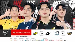 🔴 LIVE | MPL ID S17 | Regular Season Day 1 Week 4 | English