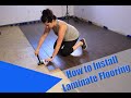 How to Install Laminate Flooring!! (For Beginners)