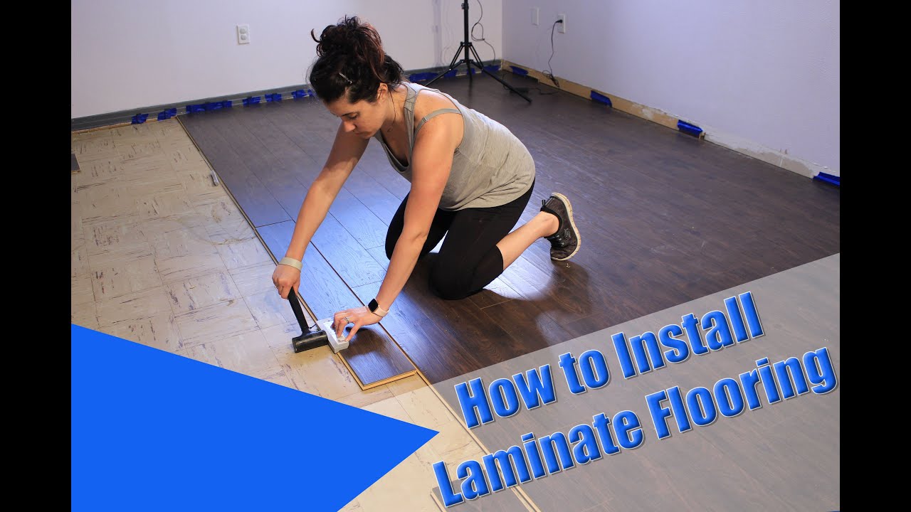 How To Install Laminate Flooring For Beginners Youtube