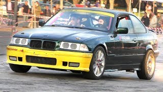 SWAPPED CAR - BMW E36 V8 M5 / Car drifting pure sound