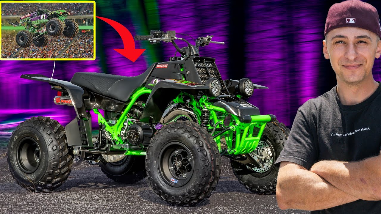 Первый в истории могильщик Yamaha Banshee!