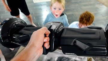 THE BEST HOVERBOARD EVER! Gyroor F1 Racing Hoverboard