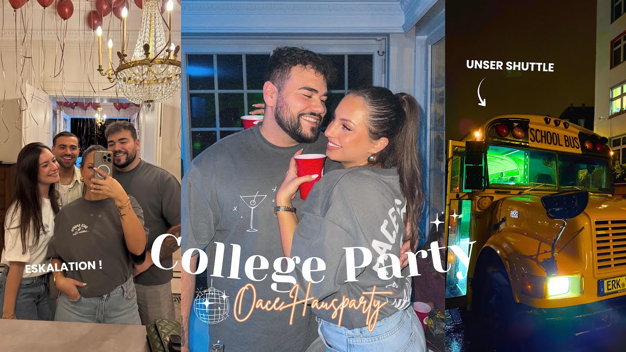 Fette Hausparty ! ✨ESKALATION✨ - Oace Collegeparty 🪩🍾, Wohnzimmer Makeover 💞 | LAURA SIEBERT 