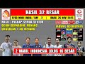 2 WAKIL INDONESIA MENANG ~ Hasil 32 Besar Syed Modi India 2025 Hari Ini ~ DEJAN/BERNADINE MENANG